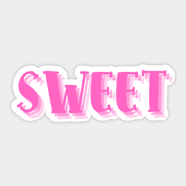 Pink Sweet Sticker by JanesCreations